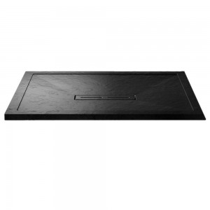 Kudos Connect2 Anti-Slip Rectangular Shower Tray 1100x800mm Slate Grey [C2T11080SLGR]