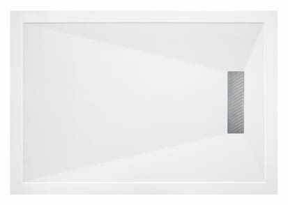 TM UK Linear Rectangular Shower Tray 1400x900mm White [L251400X900]