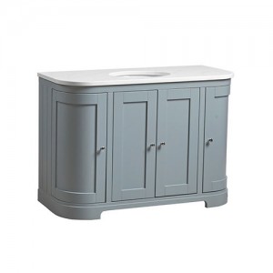 Tavistock LAN1200CMB Lansdown 1200 Curved Underslung Vanity Unit - Blue