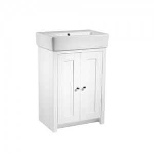 Tavistock LAN550BLW Lansdown 57cm Vanity Unit - White