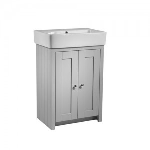 Tavistock LAN550BPG Lansdown 57cm Vanity Unit - Pebble Grey