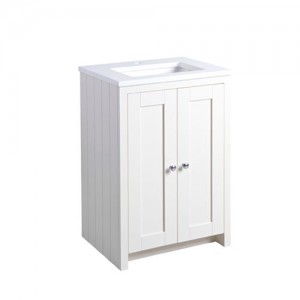 Tavistock LAN600USLW Lansdown 60cm Vanity Unit for Under mounted Basin - White (BASIN NOT INCLUDED)