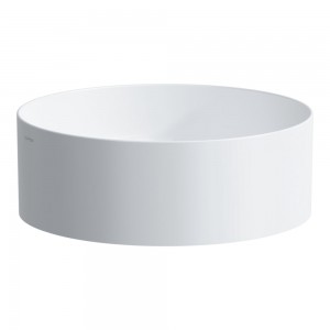 Laufen 11435WH Living Round Washbasin 380mm White