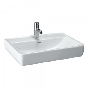 Laufen 17953WH Pro Square Washbasin 650x480x115mm White