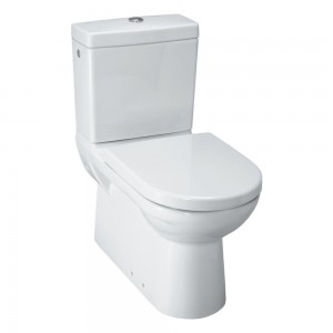 Laufen 249584002311 Pro Close Coupled WC Pan with Flushing Rim White (WC Pan Only - Cistern/Seat & Cover NOT Included)