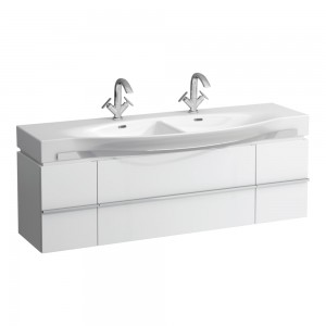 Laufen 4013540759991 Palace 2-Door & 2-Drawer Vanity Unit 1493mm Multi Colour (Basin NOT Included)