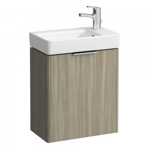 Laufen 21021102621 Base Vanity Unit - 1x Right Hinged Door 267x460x515mm Light Elm (Vanity Unit Only - Basin NOT Included)