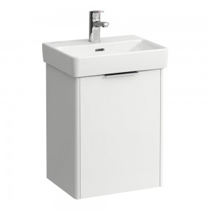 Laufen 21111102601 Base Vanity Unit - 1x Left Hinged Door 320x415x515mm Matt White (Vanity Unit Only - Basin NOT Included)