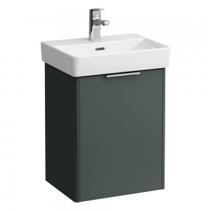 Laufen 21121102661 Base Vanity Unit - 1x Right Hinged Door 320x415x515mm Traffic Grey (Vanity Unit Only - Basin NOT Included)