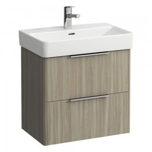 Laufen 22121102621 Base Vanity Unit - 2x Drawers 570x360x515mm Light Elm (Vanity Unit Only - Basin NOT Included)