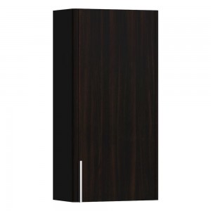 Laufen 26011102631 Base Medium Wall Cabinet - 1x Left Hinged Door 185x350x700mm Dark Elm