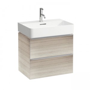 Laufen 4101421601011 Space 2-Drawer Vanity Unit 585x410mm Light Walnut (Basin NOT Included)