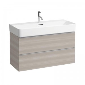 Laufen 4102021601011 Space 2-Drawer Vanity Unit 935x410mm Light Walnut (Basin NOT Included)