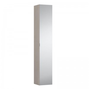 Laufen 4109011601011 Space Tall Cabinet Mirrored Front 300x300x1700mm Light Walnut