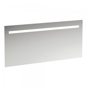 Laufen 4476939501441 Leelo LED Mirror with 3-Touch Sensors 1500x32x700mm Aluminium Frame