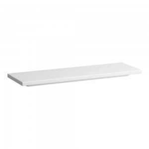 Laufen 704340000001 Palace Wall Hung Ceramic Shelf 1200x380mm White