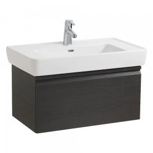 Laufen 830620954231 Pro Vanity Unit with 1x Drawer & Interior Drawer 450x770x392mm Wenge (Vanity Unit Only - Basin NOT Included)
