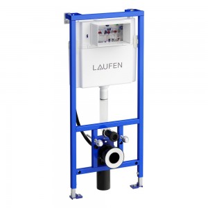 Laufen 946610000001 Installation System LIS CW2 with Cistern for Wall Hung WC & Shower Toilet (Dual Flush 6/3L) 140x500x1120mm