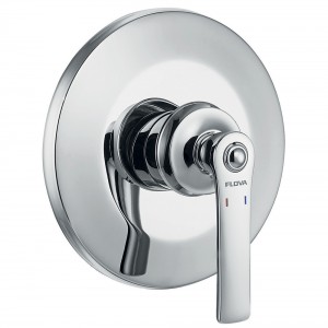 Flova LISHVO Liberty Concealed Single Outlet Manual Shower Mixer Chrome