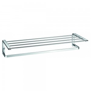 Flova LY8925 Lynn 2-Tiered Towel Rail 600mm Chrome