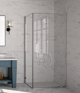 MERLYN MS101221C Series 10 Pivot Door with Shower Tray 900mm