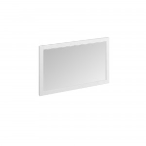 Burlington Framed Mirror 120 x 75cm: Matt White [M12OW]