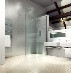 MERLYN MS8SW241 Series 8 Wetroom - Showerwall 1200mm with Shower Tray 1680x760mm