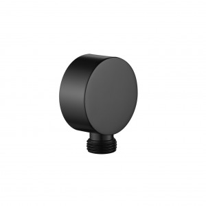 Flova MB-KIA120 Levo Round Wall Outlet Elbow Matt Black