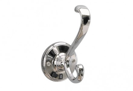 Miller 612C Stockholm Double Robe Hook 115mm Chrome