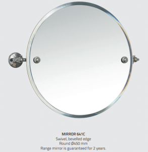 Miller 641C Stockholm Swivel Mirror Chrome