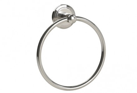 Miller 8005MN Oslo Towel Ring 190x168mm Polished Nickel