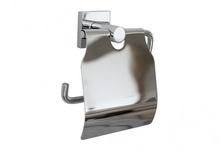 Miller 8807C Atlanta Toilet Roll Holder with Lid 145x135mm Chrome