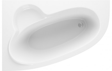 Merano 1500x950x600mm 0TH Offset Corner Bath w/Legs (LH) [PLUM105672]