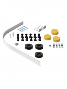 MX Group Elements Panel Riser Kit for Quadrant/Offset Quadrant Shower Trays 1400x1000mm [WDN]