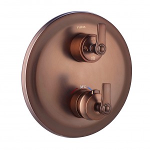 FLOVA ORB-LITRIM Round SmartBOX Finishing Kit Oil Rubbed Bronze