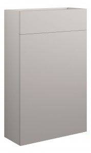 Adula Slim WC Unit 500mm Matt Dove Grey (Grey Cabinet) [PLUM110552]