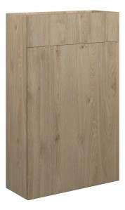 Adula Slim WC Unit 500mm Havana Oak (Oak Cabinet) [PLUM110624]