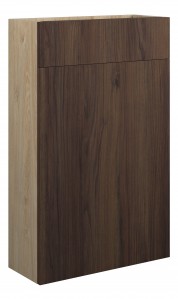 Adula Slim WC Unit 500mm Warm Walnut (Oak Cabinet) [PLUM110837]