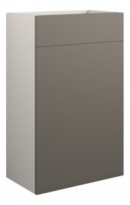 Adula Standard WC Unit 500mm Matt Stone (Grey Cabinet) [PLUM110697]