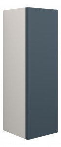 Adula Slim Base Unit 200mm (Single Door) Matt Arley Blue (Grey Cabinet) [PLUM110806]