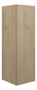 Adula Slim Base Unit 200mm (Single Door) Havana Oak (Oak Cabinet) [PLUM110594]