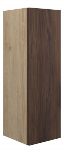 Adula Slim Base Unit 200mm (Single Door) Warm Walnut (Oak Cabinet) [PLUM110806]