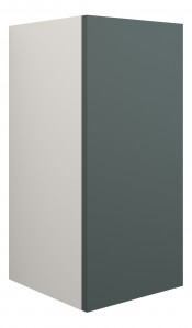 Adula Standard Base Unit 300mm (Single Door) Matt Green (Grey Cabinet) [PLUM110744]