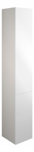 Adula Tall Unit (2 Door) 1760mm White Gloss (Grey Cabinet) [PLUM110395]