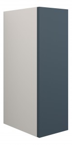 Adula Toilet Roll Unit 200mm Matt Arley Blue (Grey Cabinet) [PLUM110880]