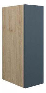 Adula Toilet Roll Unit 200mm Matt Arley Blue (Oak Cabinet) [PLUM110881]