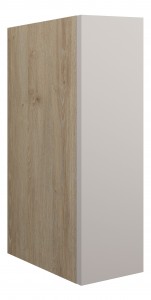 Adula Toilet Roll Unit 200mm Dove Grey (Oak Cabinet) [PLUM110526]