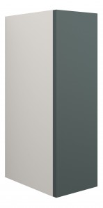 Adula Toilet Roll Unit 200mm Matt Green (Grey Cabinet) [PLUM110738]