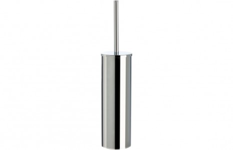 Bologna Wall Mounted Toilet Brush Holder Chrome [PLUM101680]