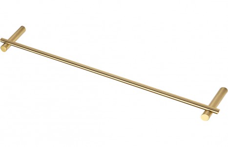 Bologna Towel Rail 450mm Brushed Brass [PLUM105479]